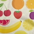 thumbnail image 1 of oneOone Viscose Chiffon Cream Fabric Fruits Craft Projects Decor Fabric Printed By The Yard 42 Inch Wide, 1 of 1