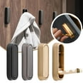 thumbnail image 3 of Foldable Wall Hook, 55 lb Load Capacity, Space-Saving Organizer for Coats and Hats, 3 of 8