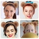 thumbnail image 5 of 4 diademas con orejas de oso para mujer, diadema esponjosa para fiesta, cosplay, 5 of 8