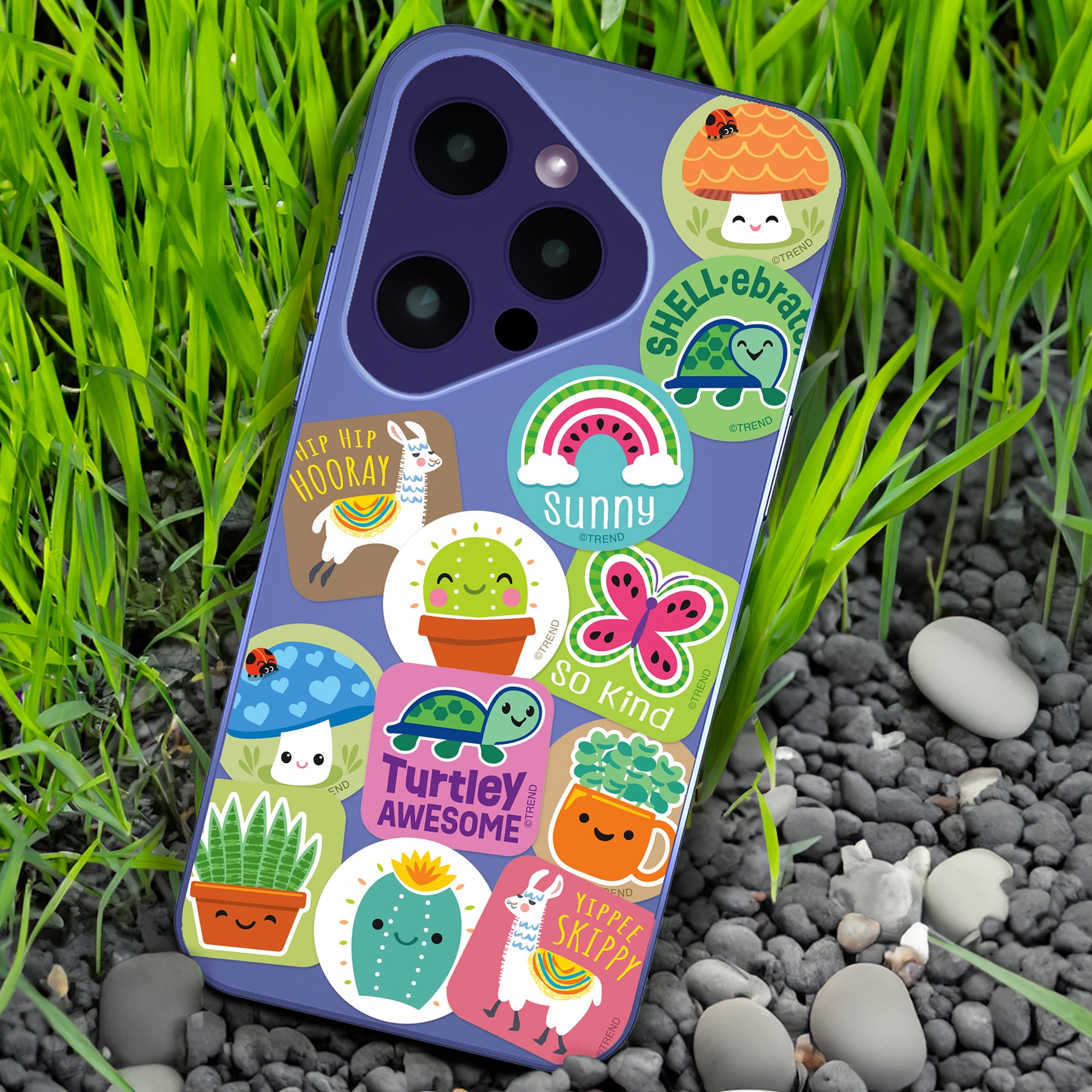 TREND: Scratch 'N Sniff: Natural Pals - 288ct Scented Stinky Stickers Variety Pack, 6 Scents, 24 Sheets Of Encouragement & Reward, Nature-Animal Theme