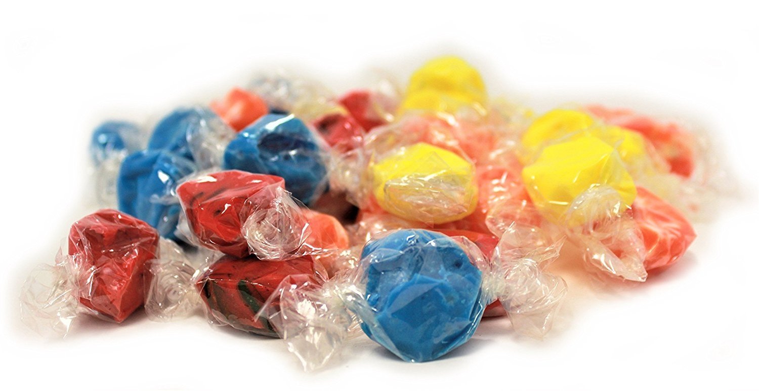 Gourmet Taffy Chews by It's Delish Assorted Colors, 16 Oz
