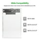 thumbnail image 2 of Kearding Caja HDD SSD Caja mecánica externa de estado sólido Adaptador de 2,5 pulgadas Dispositivo móvil portátil de alta velocidad Gris 3.0 Type3 NO3, 2 of 6