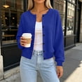 thumbnail image 6 of yillto Cardigan for Womens Button down Long Sleeve Cardigans Sweaters Knit Casual Fall Clothes, 6 of 7