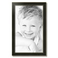 thumbnail image 2 of ArtToFrames 15" x 25" Honors Black with Gold Picture Frame, 15x25 inch Black Wood Poster Frame (WOM-5158),  Pack, 2 of 7