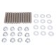 thumbnail image 1 of Kit de sementales por colector de escudo de acero inoxidable, kit de tuercas del colector de escudo kit de desgaste preciso de servicio pesado 36pcs para motor 5.9l 6.7l 1989 a, 1 of 7