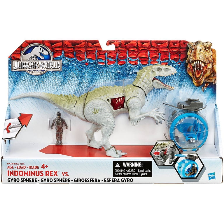 Jurassic World Indominus Rex vs. Gyro Sphere Pack - Walmart.com