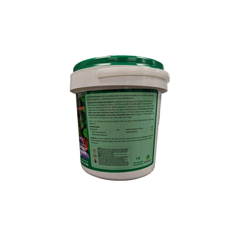 Gaia Green Organic Plant Food: 4-4-4 All Purpose Fertilizer 2kg -  Walmart.com