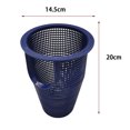 TUMALL Strainer Basket Blue Professional Pool Supply Strainer Universal