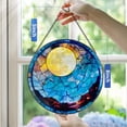 thumbnail image 4 of Captador de sol Pauyadu Full Moon para colgar en vitral, 4 of 6
