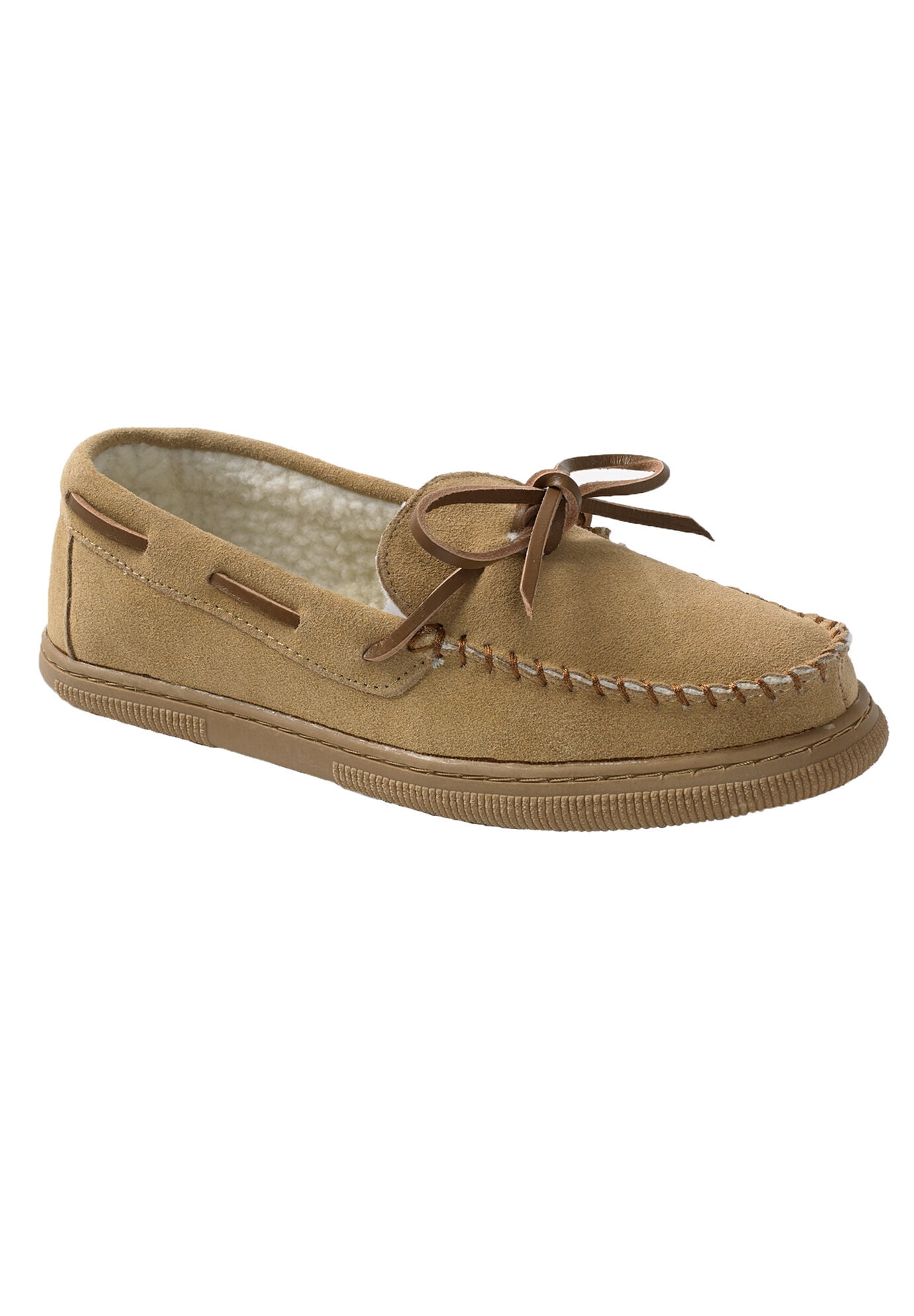 Tall Suede Tracker Slippers - Walmart 