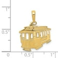 thumbnail image 4 of 14K Yellow Gold Charm Pendant 21.5 mm 19 Cable Car, 4 of 4