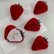 thumbnail image 3 of Qarigey Caja de anillo de fresa portátil roja: caja de regalo organizadora de soporte de joyería divertida y conveniente Ropa, zapatos y accesorios Miscelánea, 3 of 6