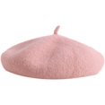 thumbnail image 5 of YooGuoGuo Beret Hats for Girls French Beret Autumn Winter Spring Beret Cap Children Woolen Beret Painter Hat Girls Pumpkin Hat, 5 of 8