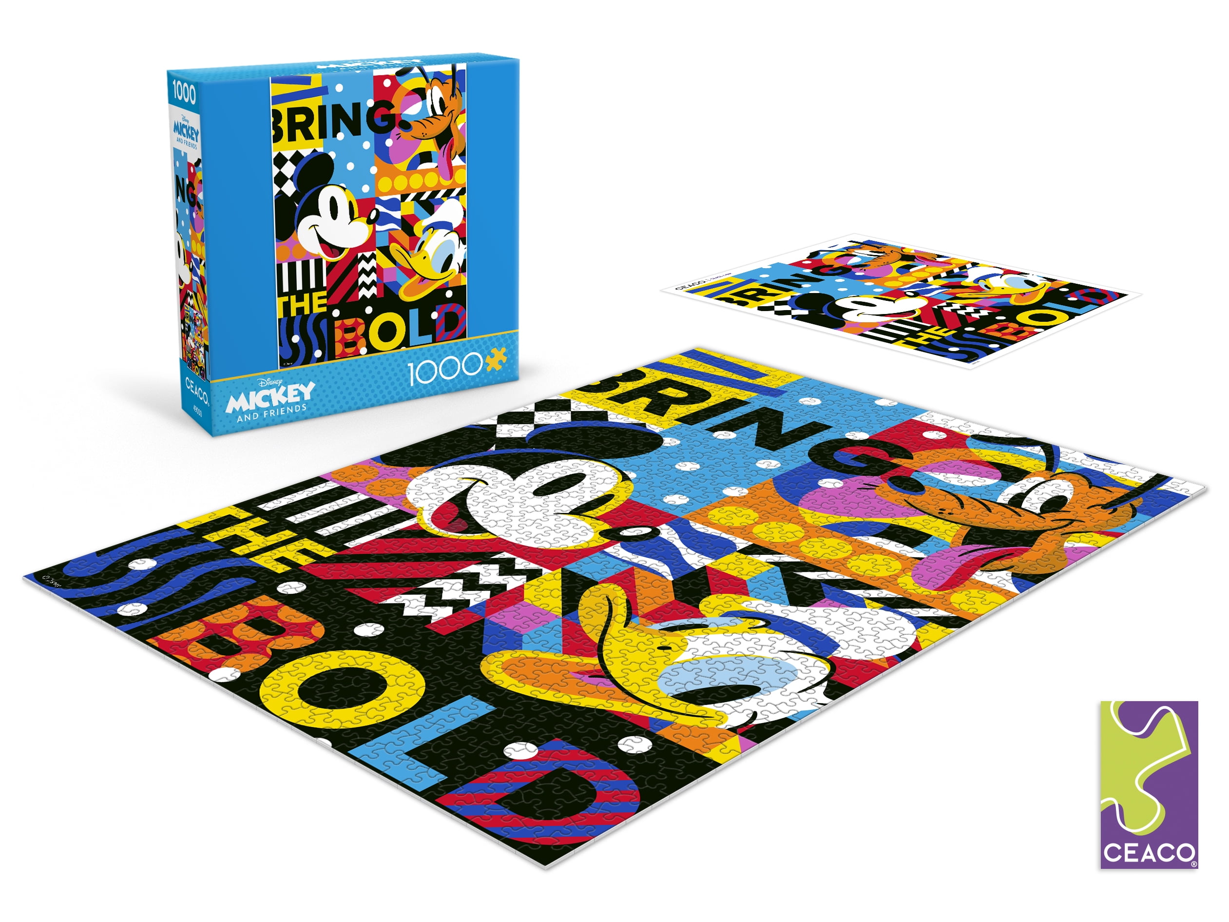 Ceaco Bring the Bold 1000 Piece Interlocking Jigsaw Puzzle