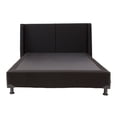 thumbnail image 2 of Box Base Cama Individual + Cabecera Milan Negro, 2 of 8