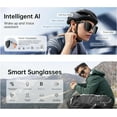thumbnail image 4 of Lenskey Lunettes de Traduction IA, Lunettes Intelligentes de Traduction Sans Fil Bluetooth Casque de Conférence en Temps Réel avec Interprétation Simultanée dans 144 Langues, avec Bluetooth pour Hommes et Femmes (Blanc), 4 of 8