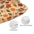 thumbnail image 3 of Fotbe Autumn Leaves 2 Funda de Almohada Decorativa Estilo Occidental, Lujo en Algodón, Fundas para Almohadas King, Cojín Estampado para Decoración del Hogar-14"x20", 3 of 6
