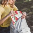 thumbnail image 5 of FORMRS 15-15.6 inch Laptop Sleeve Case Soft Carrying Quilted Computer Bag Cover, White Watermelon, 5 of 7