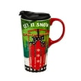 thumbnail image 2 of Cypress Ceramic Travel Cup, 17 OZ. ,w/box, Let it Snow, 2 of 3