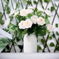 thumbnail image 4 of Balsa Circle 4 Blush 12" Silk Peony Bushes Artificial Flower Bouquets Wedding Party Decorations, 4 of 8