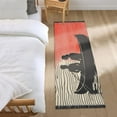 thumbnail image 3 of Yayeee Hallway Runner Rug 2'x6' Non Slip Machine Washable with Rubber Backing, Illusionary Boat, 3 of 8
