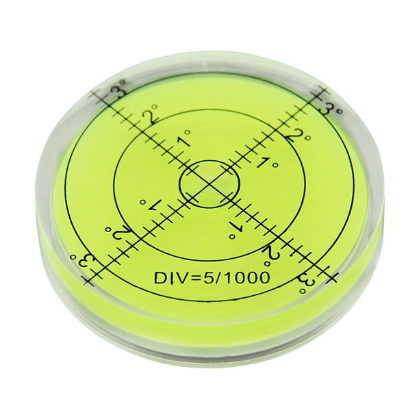 Lector portátil de green para golf - Herramienta universal de medición de pendientes con regla circular de equilibrio para una alineación precisa del putt