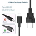 thumbnail image 2 of Cargador para Laptop USB C 65W LQM para LG Gram 14"-17" 110V, 2 of 6