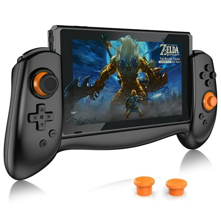 Wireless Controller for Nintendo Switch, Ergonomic Controller for Nintendo Switch with Gravity Induction of Six-Axis Gyroscope,Double Motor Vibration and Screen Capture Button(Not for Switch OLED)