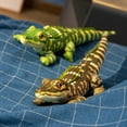 thumbnail image 2 of 50/70cm Real Life Alligator Plush Toy Simulation Crocodile Dolls Kawaii Animal Pillow for Children =Birthday Christmas Gifts, 2 of 8