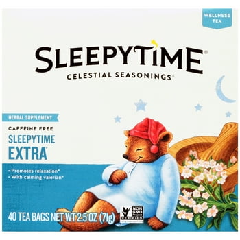 Celestial Seasonings ytime Extra, al  Tea Bags, 40 Count