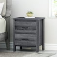 thumbnail image 2 of Noble House Hysham 2 Drawer Nightstand, Sonoma Gray Oak, 2 of 8