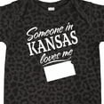 thumbnail image 4 of Inktastic Someone in Kansas Loves Me Boys or Girls Baby Bodysuit, 4 of 5
