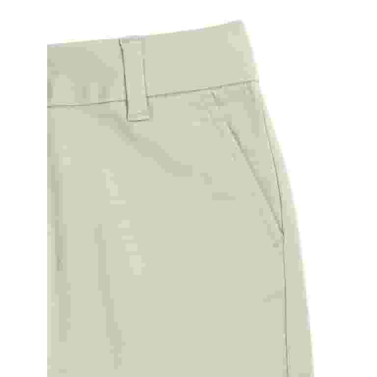 【WONDER WONDER】Button Roll-up Deki Training Pants Wonder Nation Juniors School Uniform Skinny Pants - Walmart.com