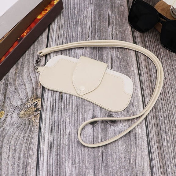 Soft Glasses Pouch Ultra Slim Eyeglass Sleeve with Hanging Clip, Scratch-Resistant Travel Case for Sunglasses & Reading Glasses, Multi-Color Storage Holder