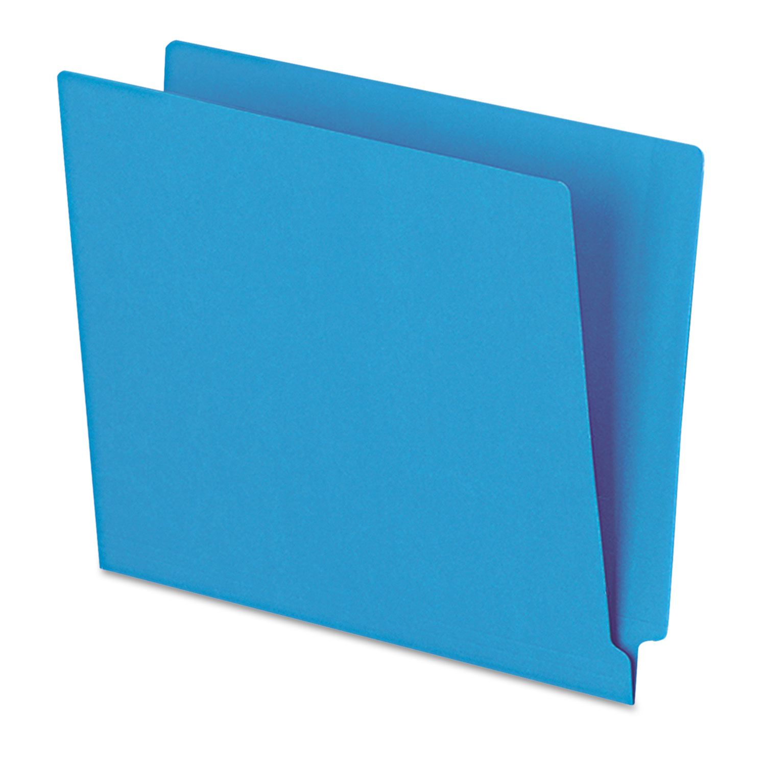 Pendaflex Reinforced End Tab Folders Two Ply Tab Letter Blue 100/Box H110DBL