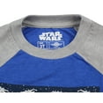 thumbnail image 4 of Star Wars Shirt Kids Toddler Chibi Characters Raglan T-Shirt (18 M), 4 of 4