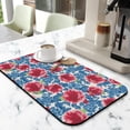 thumbnail image 2 of Washable Rubber Pioneer Dish Drying Mats For Kitchen Counter Home Large Coffee Bar Pad Accessories And Decor For Utensils Stemware (19.5''x12''), 2 of 6