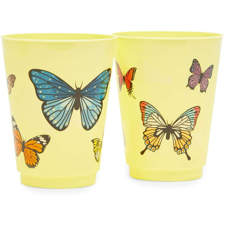 Cups, Kids (Set of 3) Butterfly