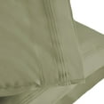 thumbnail image 2 of 1000-Thread Count 100% Egyptian Cotton Classy Solid Pillowcase Set Sage / Standard, 2 of 3