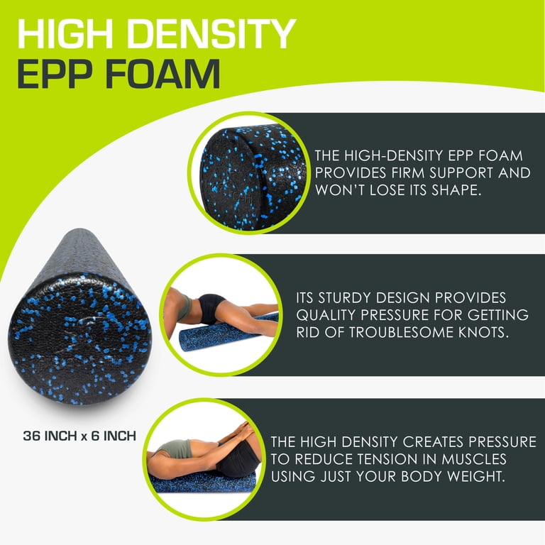 Prosourcefit High-Density Foam Roller, 36x6 In photo 3