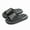 Black, variant on Cozy Pillow Slides Anti-Slip Sandals Soft Slippers Home Outdoor Shoe Hot