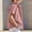 Pink, variant on MGDXOX Kids Short Sleeve Cotton Linen Collar Button Down Shirt With Lace Trim Breathable Fabric Spring Summer Casual Party Wear Purple 12 years