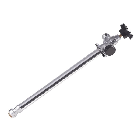 12 in Frost-Free Sillcock 1/2" PTC x 3/4" MHT Hose Bibb Anti-Siphon Valve