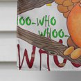 thumbnail image 4 of Carolines Treasures PJC1032CHF Whoo Who Owl Flag Canvas House Size, 4 of 4
