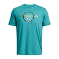 thumbnail image 3 of Men's Under Armour Basketball Wordmark Short Sleeve Graphic Tee Color: Black Size: M, 3 of 4