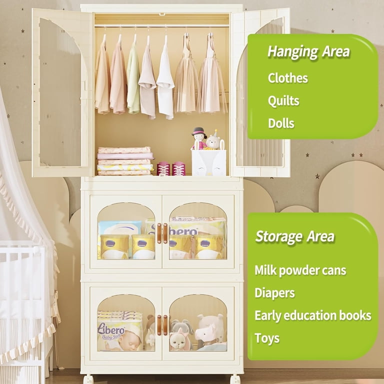 Laundry Basket Closet Storage SNSLXH 5 Pack Stackable Basket ...
