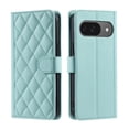 thumbnail image 5 of Phone Case for Google Pixel 10 Lattice Flip Folio Wallet Magnetic Card Slots Holder Hand Strap, 5 of 5