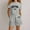 Grey, variant on SNKSDGM Girls Birthday Girl Outfit 2 Year Old Birthday Girl Outfit 1 Year Old Girls Fashion Letter Print Casual Loose Short Sleeve Suit Birthday Girl Outfit 3 Year Old Dress 9-10 Years