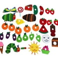 thumbnail image 4 of JUNWELL Educational Toys Hungry Caterpillar Toy Hungry Caterpillar Performance Props Interactive Teaching, 4 of 10