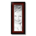 thumbnail image 2 of ArtToFrames 5x15" Matte mahogany Diploma Picture Frame, Brown Wood Poster Frame, with Regular Glass and 2 (FBPL-5108), 2 of 7